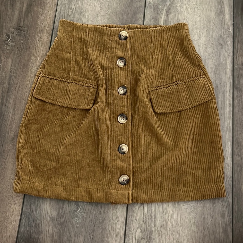 NWT Corduroy skirt
